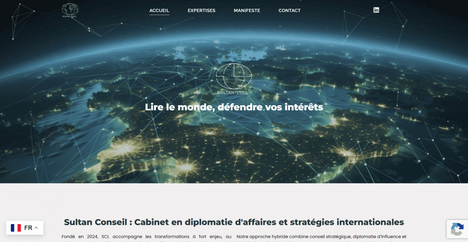 Site vitrine consultant