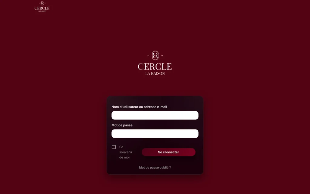 Site Cercle La Raison réalisé par Aurea Media